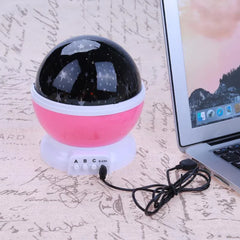 LED Star Projector Night Light Lamp