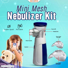 Mini Portable Ultrasonic Mesh Nebulizer
