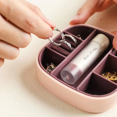 Mini Jewelry Storage Box with Mirror