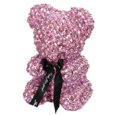 Luxury Crystal Teddy Bear Decorative Showpiece