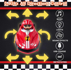 RC Bumper Car Battle Toy with Remote Control (2 Cars Set)