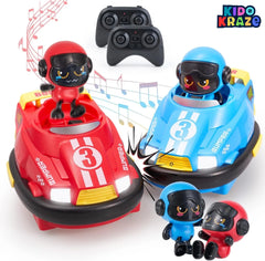 RC Bumper Car Battle Toy with Remote Control (2 Cars Set)