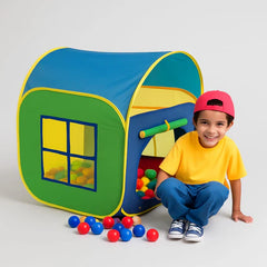 Kids Pop-Up Play Tent House with Colorful Balls