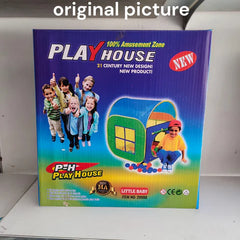 Kids Pop-Up Play Tent House with Colorful Balls