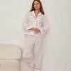 Women’s Printed Cotton Night Suit (2-Piece Pajama Set)