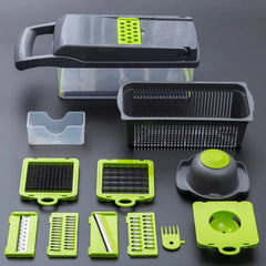 16-in-1 Multifunction Vegetable Chopper & Slicer Set