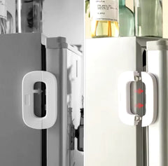 Multi-Purpose Refrigerator Door Safety Lock