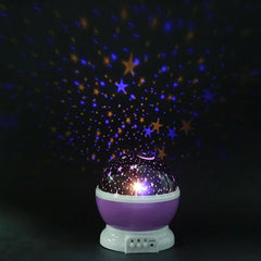 LED Star Projector Night Light Lamp