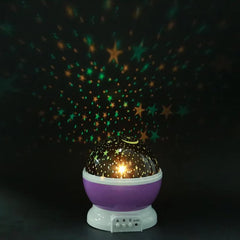LED Star Projector Night Light Lamp