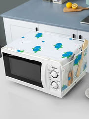 Printed Microwave Oven Dust Cover