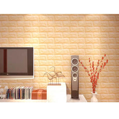 3D Brick Wall Foam Sticker (Self-Adhesive Wall Panel)